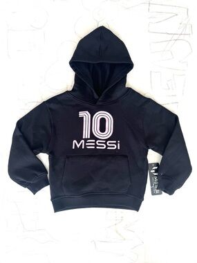 Lionel Messi Kids Hoodie – “10 Messi” Graphic / Size 6